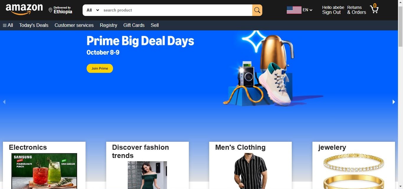 Amazon Clone